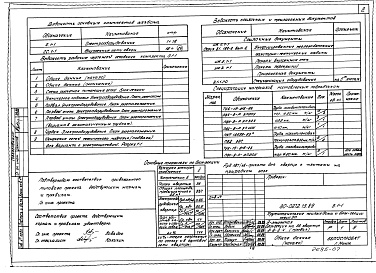 Состав фльбома. Типовой проект 90-0272.13.89Альбом 7 Э.1-1 Электрооборудвание. СС.1-1 Внутренние сети связи