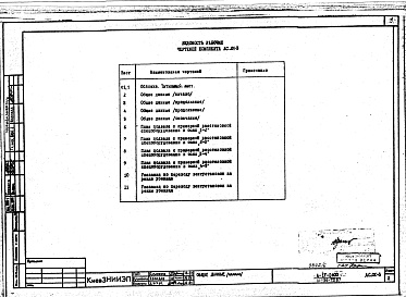 Состав фльбома. Типовой проект 111-96-79.87Альбом 6 Мероприятия по переводу на режим убежища