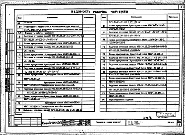 Состав фльбома. Типовой проект 111-96-79.87Альбом 8 Изделия железобетонные разные ИЖ. 1-4