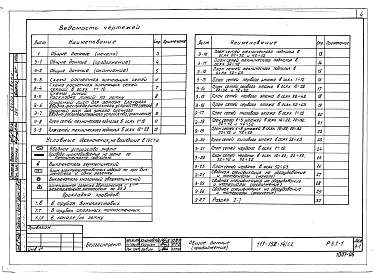 Состав фльбома. Типовой проект 111-152-14/1.2Альбом 15 Электрооборудование (Р5.1-1)