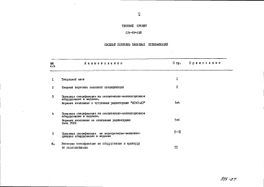 Состав фльбома. Типовой проект 114-89-2/1.2Альбом 32 Сметы. Вариант подвала с хозяйственными помещениями (8.1-2)