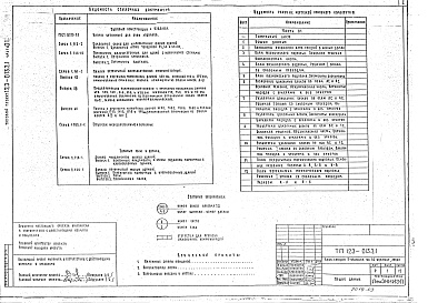 Состав фльбома. Типовой проект 123-013.2.1Альбом 4 Архитектурно-строительные чертежи ниже отметки 0.000 (часть 01)