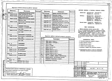 Состав фльбома. Типовой проект 123-025мАльбом 1 Общая характеристика проекта (раздел 0.0-1-АС)