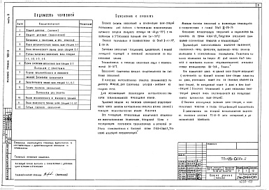 Состав фльбома. Типовой проект 123-029м.2Альбом 5 Отопление и вентиляция (часть 2)