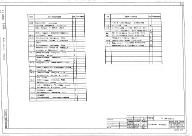 Состав фльбома. Типовой проект 123-029м.2Альбом 7 Электрооборудование. Газовые плиты (часть 4, раздел 4-1)