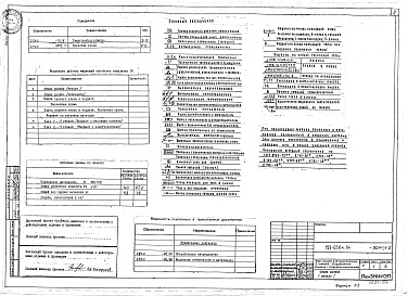 Состав фльбома. Типовой проект 123-036м.84Альбом 5 Электрооборудование. Вариант с газовыми плитами (часть 4, раздел 4-1)