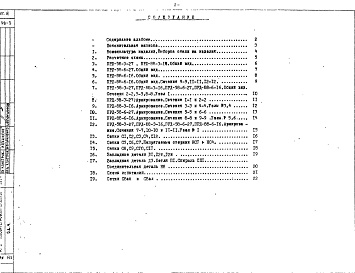 Состав фльбома. Шифр РС 5253-77Альбом 1 Рабочие чертежи 