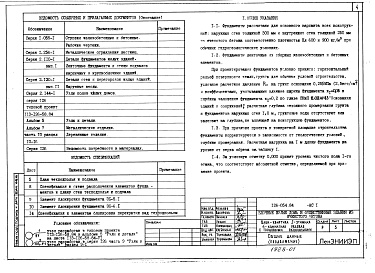 Состав фльбома. Типовой проект 126-054.84Альбом 1 Архитектурно-строительные решения