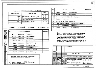 Состав фльбома. Типовой проект 126-065.84Альбом 2 Внутренний водопровод и канализация, отопление и вентиляция, электрооборудование, устройства связи