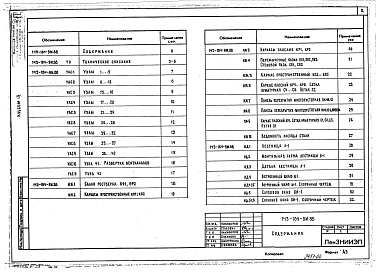 Состав фльбома. Типовой проект 143-184-9м.88Альбом 4 Узлы и изделия. Техническая эксплуатация (184-ТЭ.02.88)