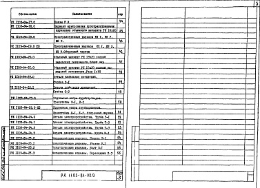 Состав фльбома. Шифр РК 1103-84Альбом 1 Рабочие чертежи 