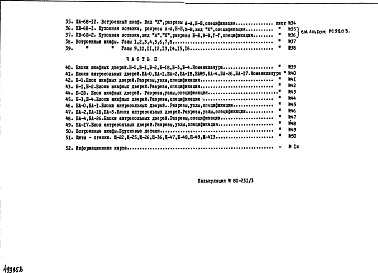 Состав фльбома. Шифр НА-207-13 УнифицированноеАльбом 1 Рабочие чертежи Часть 1