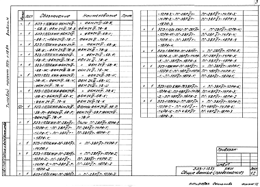 Состав фльбома. Типовой проект 503-1-18.83Альбом 4 Чертежи строительных изделий 