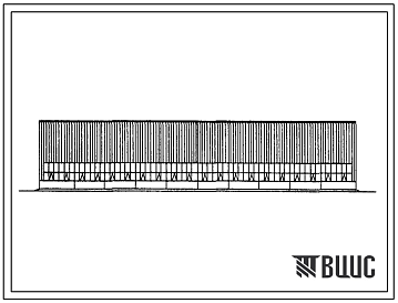 Фасады Типовой проект 402-11-112.86 Производственный корпус производственной базы нефтегазодобывающих управлений (ПБ НГДУ) на 20 скважин (вариант с применением полносборных зданий производства НБР)