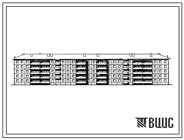 Фасады Типовой проект 111-25-21/1.2 5 этажный 6 секционный жилой дом на 79 квартир (секции 3А-4Б; 1А-2Б-3А; 2А-2Б-2Б; 2А-2Б-2Б; 1А-2Б-3А; 3А-4Б)