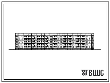 Фасады Типовой проект 111-94-1/75.2 5-этажный 6-секционный дом на 80 квартир