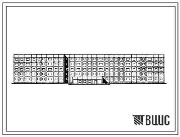 Фасады Типовой проект 161-97-301с.87 Общежитие 5-этажное на 360 мест для рабочих и служащих