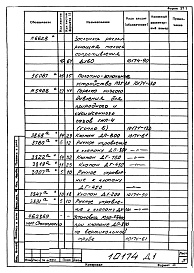 Состав фльбома. Проект 10174 КамераАльбом 1 Рабочие чертежи. Конструкторская документация.