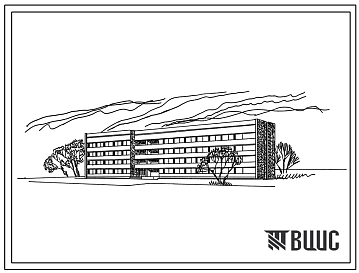 Фасады Типовой проект 164-80-54 Общежитие на 200 мест для профтехучилищ