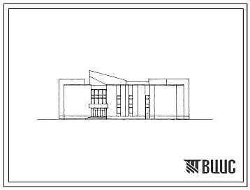Фасады Типовой проект 264-20-93.87 Здание городского дома политического просвещения