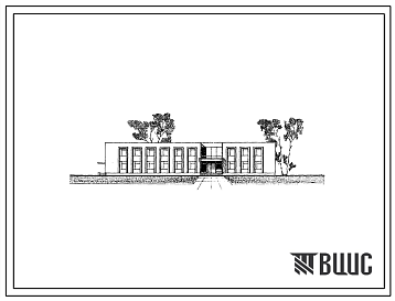 Фасады Типовой проект 264-20-74 Административное здание — тип I в составе: сельсовета, правления колхоза (конторы совхоза), агрокабинета, отделения связи и сберкассы. Для строительства в IВ климатическом подрайоне, II и III климатических районах.