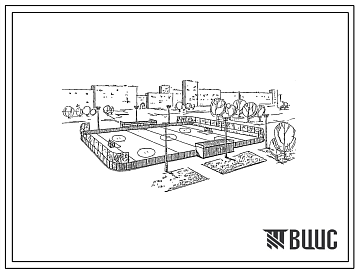 Фасады Типовой проект 296-1-32 Площадка для хоккея с шайбой