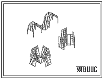 Фасады Типовой проект 320-20 Неподвижные игровые устройства для детских площадок. Устройства для лазания