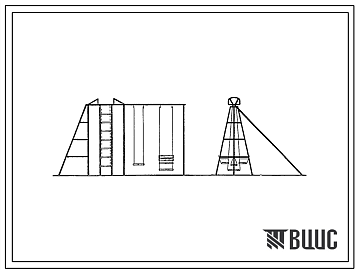 Фасады Типовой проект 320-15 Движущиеся игровые устройства для детских площадок. Качели (6 типов)