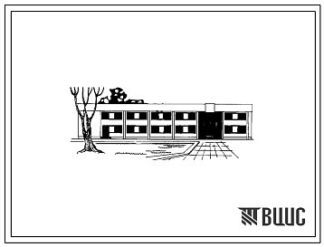 Фасады Типовой проект 264-20-78 Административное здание на 50 рабочих мест