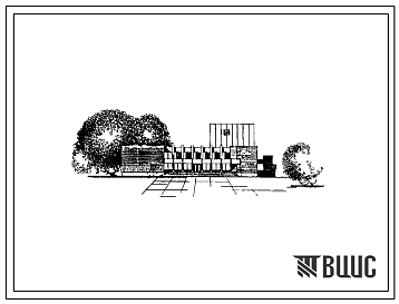 Фасады Типовой проект 264-12-155 Сельский дом культуры со зрительным залом на 300 мест