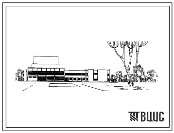Фасады Типовой проект 264-12-189 Дом культуры со зрительным залом на 500 мест