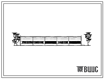 Фасады Типовой проект 251-9-71с Бескомпрессорная холодильная станция родильного дома на 250 коек с женской консультацией. Сейсмичность 7, 8 баллов. Здание одноэтажное. Стены из легкобетонных панелей.