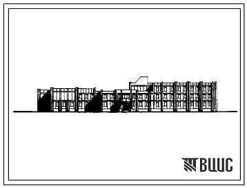 Фасады Типовой проект 225-1-413с.84 Средняя общеобразовательная школа на 18 классов (704 учащихся)