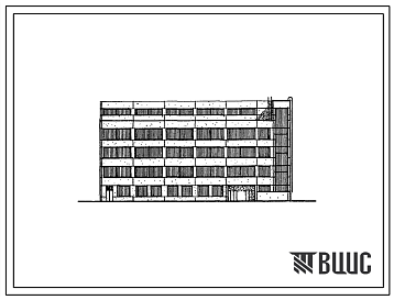 Фасады Типовой проект 416-2-36.86 Лабораторный корпус на 80-90 рабочих мест