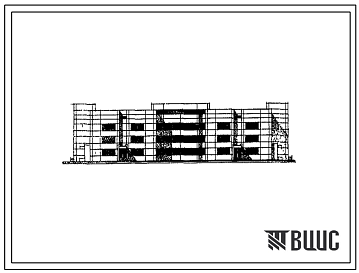 Фасады Типовой проект 75.911 Детский терапевтический боксированный корпус на 120 коек
