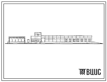 Фасады Типовой проект 705-4-96.87 Склад прирельсовый кислот, щелочей, гидротормозной жидкости и антифризов емкостью 600 т