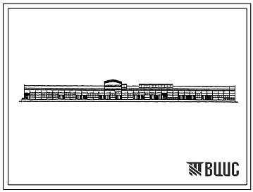 Фасады Типовой проект 701-2-48.12.89 Корпус склада для хранения непродовольственных товаров складской площадью 25000 м?.