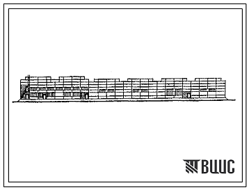 Фасады Типовой проект 503-2-43.91 Производственный корпус автотранспортного предприятия на 200 автобусов с закрытой стоянкой