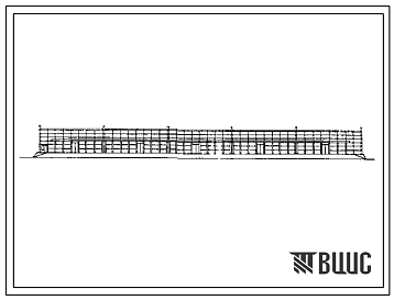 Фасады Типовой проект 701-3-24.88 Склад отапливаемый для хранения продпромтоваров однопролетный площадью 8500 м2. Вместимость склада 17 263 т