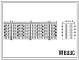 Фасады Типовой проект 1-515-3/Ю37 5-этажный 3-секционный 60-квартирный жилой дом со стенами из керамзитобетонных панелей для строительства в г. Москве