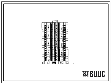 Фасады Типовой проект Пп70-06/17 17-ти этажные панельные жилые блок-секции серии Пп70 производства ГМПСМ