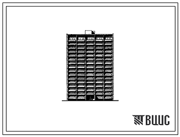 Фасады Типовой проект II-68-01/16-83 16-ти этажные 1-секционные 143-квартирные панельно-блочные жилые дома серии II-68 производства ГМПСМ