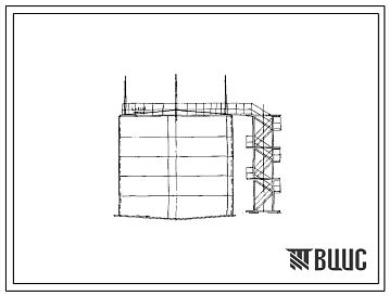 Фасады Типовой проект 701-9-8 Стальной наземный вертикальный резервуар для хранения растительных масел емкостью 400 м куб.