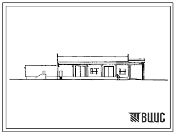 Фасады Типовой проект 506-150.87 Грузовой склад емкостью 200 т (грузооборотом 70 т/сут) для аэропортов гражданской авиации