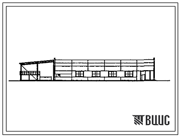 Фасады Типовой проект 411-2-220.94 Цех профильно-погонажных изделий мощностью 500 тыс. пог. м в год