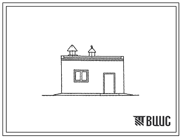 Фасады Типовой проект 407-1-89.85 Резервная дизельная электростанция мощностью 1x60 кВт