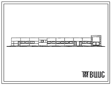Фасады Типовой проект 416-1-174.86 Здание управления птицефабрик в полносборных конструкциях