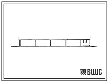 Фасады Типовой проект 801-5-74.89 Доильная площадка на 1 установку УДЛ-Ф-12