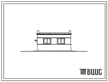 Фасады Типовой проект 802-9-3 Насосная станция перекачки жидкой фракции навозных стоков