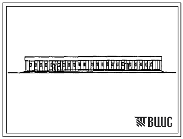 Фасады Типовой проект 803-2-37.88 Овчарня на 1000 каракульских маток.